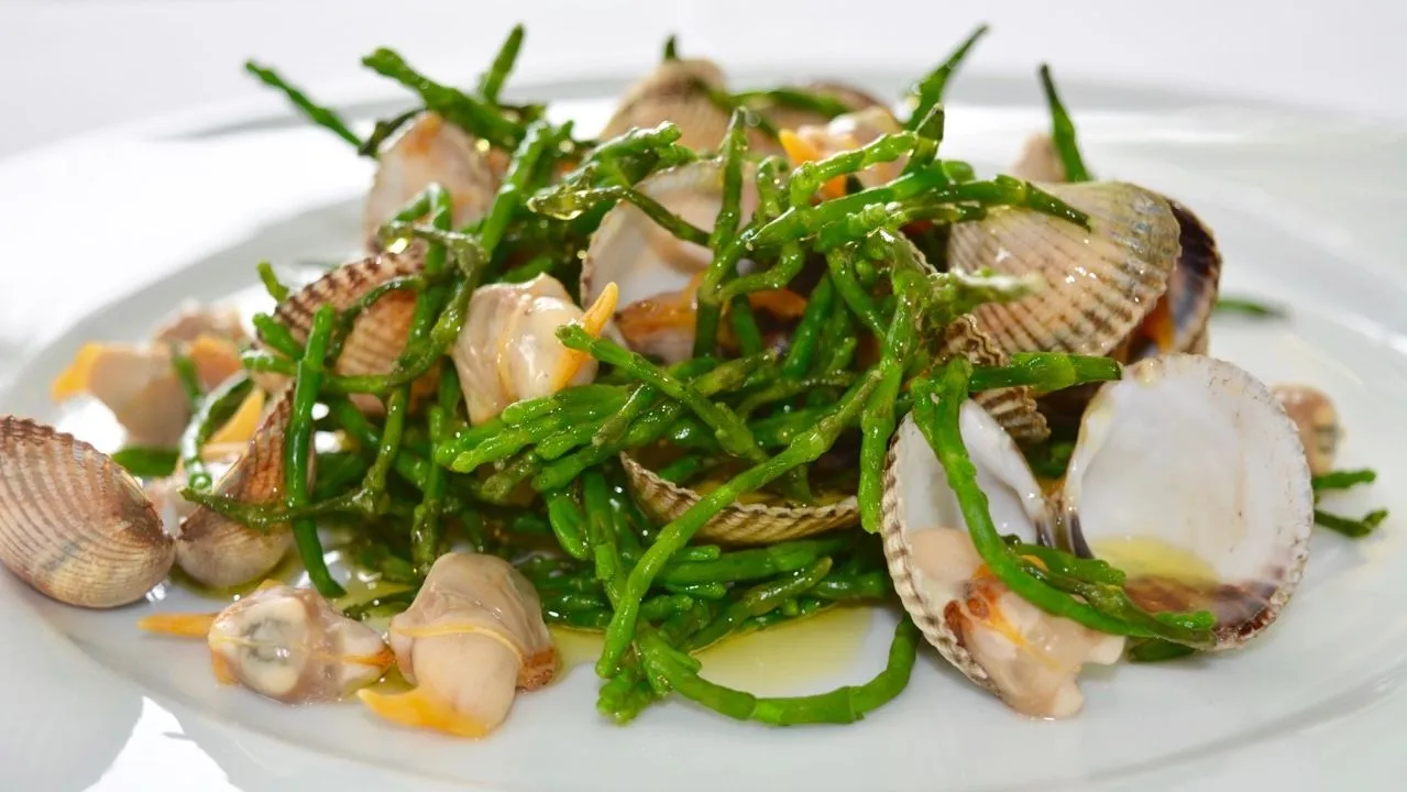 Imagen de la receta Ensalada con salicornia